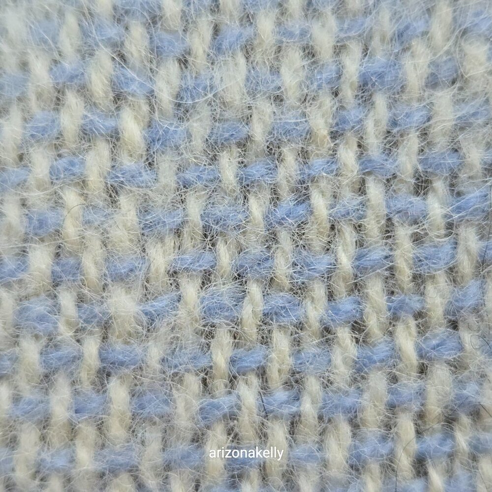 Handwoven Wool Scarf Atelje Carding Tweed Gradient Ombre Sweden Scandinavia - Picture 9 of 14